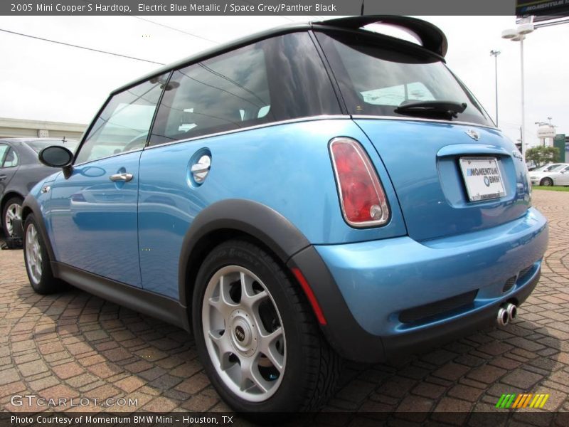 Electric Blue Metallic / Space Grey/Panther Black 2005 Mini Cooper S Hardtop