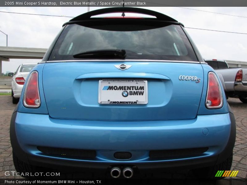 Electric Blue Metallic / Space Grey/Panther Black 2005 Mini Cooper S Hardtop