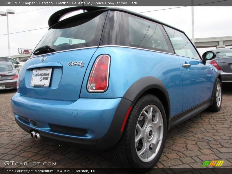 Electric Blue Metallic / Space Grey/Panther Black 2005 Mini Cooper S Hardtop