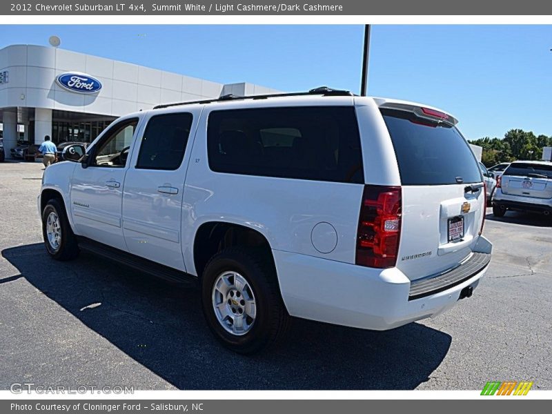 Summit White / Light Cashmere/Dark Cashmere 2012 Chevrolet Suburban LT 4x4