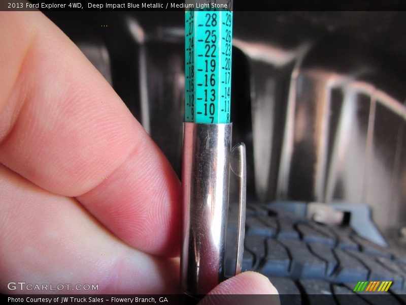 Deep Impact Blue Metallic / Medium Light Stone 2013 Ford Explorer 4WD