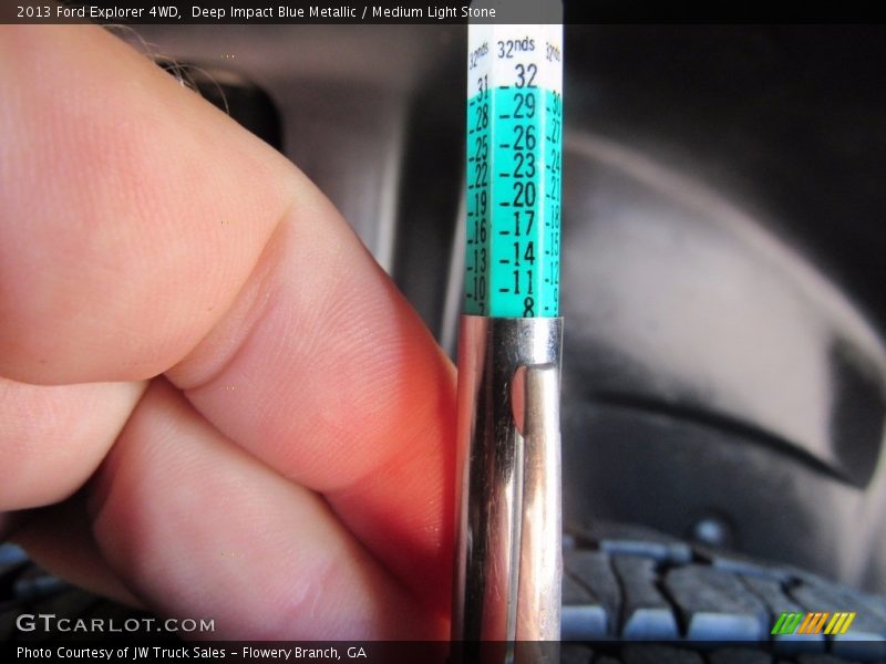 Deep Impact Blue Metallic / Medium Light Stone 2013 Ford Explorer 4WD