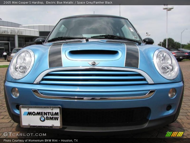Electric Blue Metallic / Space Grey/Panther Black 2005 Mini Cooper S Hardtop