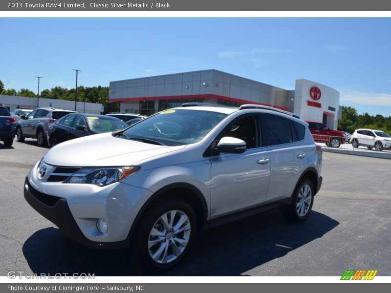 Classic Silver Metallic / Black 2013 Toyota RAV4 Limited