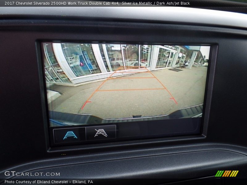 Silver Ice Metallic / Dark Ash/Jet Black 2017 Chevrolet Silverado 2500HD Work Truck Double Cab 4x4