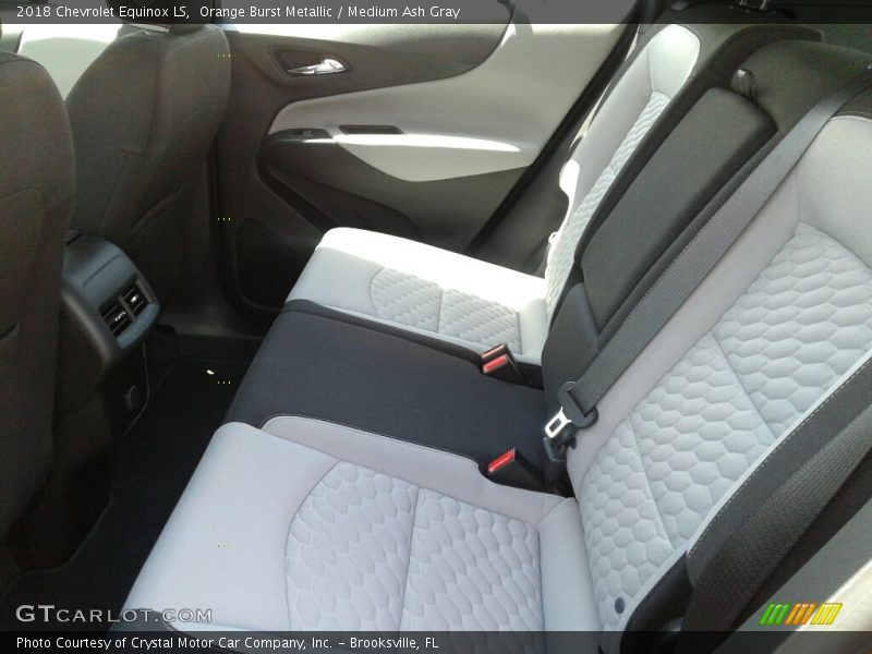 Orange Burst Metallic / Medium Ash Gray 2018 Chevrolet Equinox LS