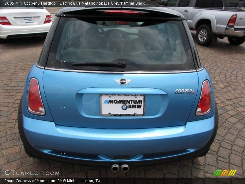 Electric Blue Metallic / Space Grey/Panther Black 2005 Mini Cooper S Hardtop