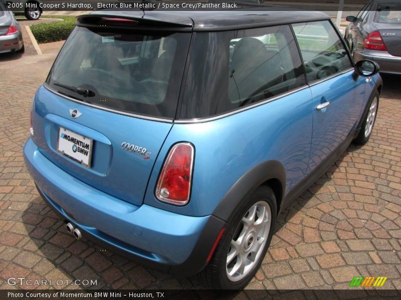Electric Blue Metallic / Space Grey/Panther Black 2005 Mini Cooper S Hardtop