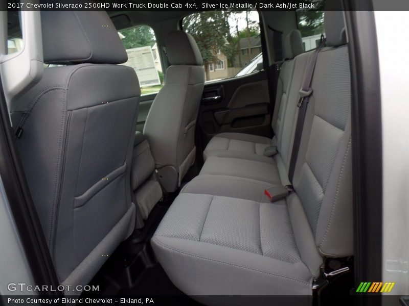 Silver Ice Metallic / Dark Ash/Jet Black 2017 Chevrolet Silverado 2500HD Work Truck Double Cab 4x4