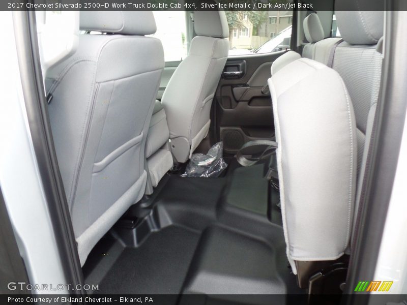 Silver Ice Metallic / Dark Ash/Jet Black 2017 Chevrolet Silverado 2500HD Work Truck Double Cab 4x4