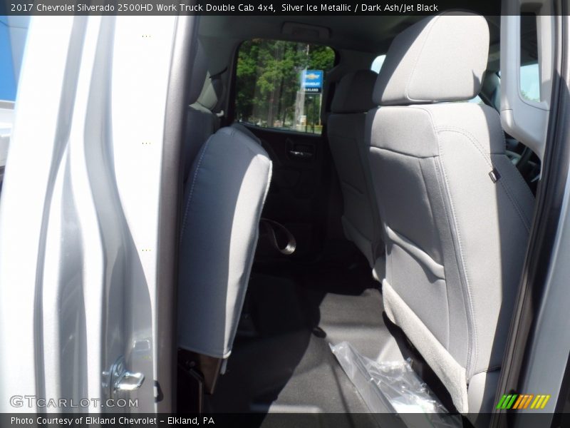 Silver Ice Metallic / Dark Ash/Jet Black 2017 Chevrolet Silverado 2500HD Work Truck Double Cab 4x4