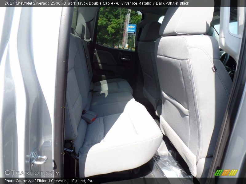 Silver Ice Metallic / Dark Ash/Jet Black 2017 Chevrolet Silverado 2500HD Work Truck Double Cab 4x4