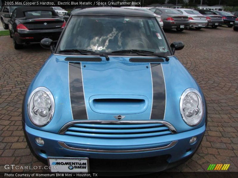 Electric Blue Metallic / Space Grey/Panther Black 2005 Mini Cooper S Hardtop