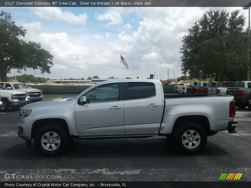  2017 Colorado WT Crew Cab Silver Ice Metallic