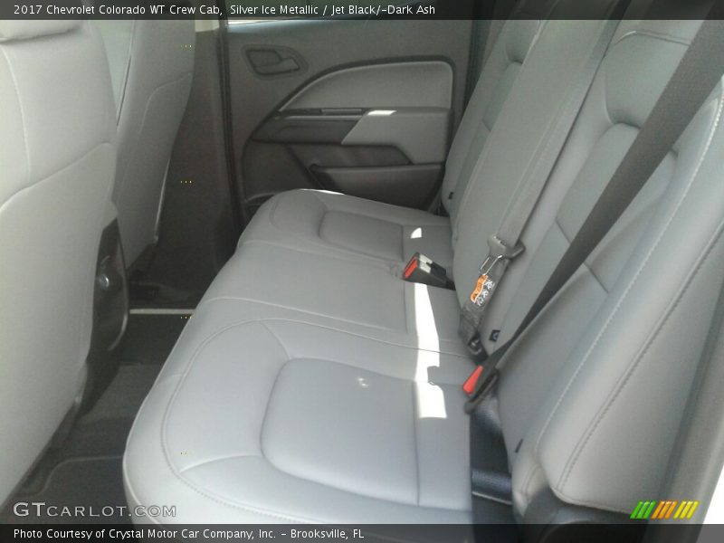 Silver Ice Metallic / Jet Black/­Dark Ash 2017 Chevrolet Colorado WT Crew Cab