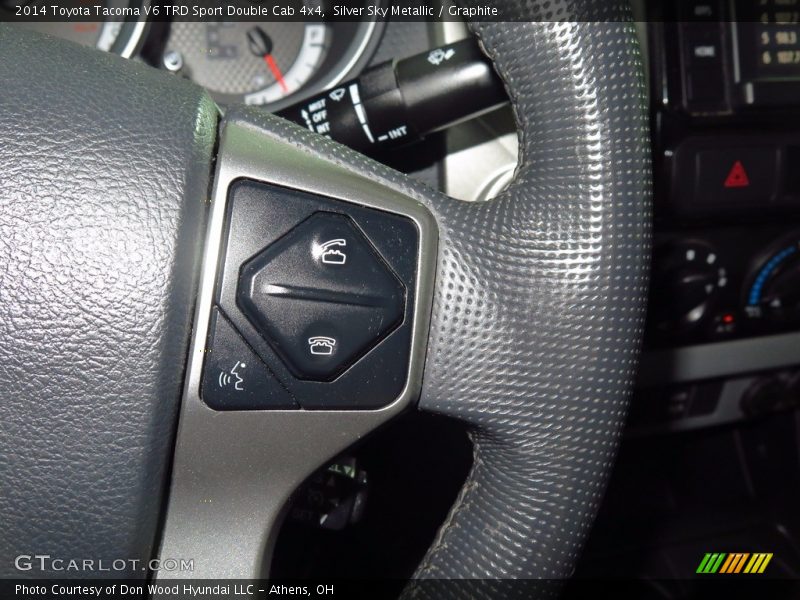 Silver Sky Metallic / Graphite 2014 Toyota Tacoma V6 TRD Sport Double Cab 4x4