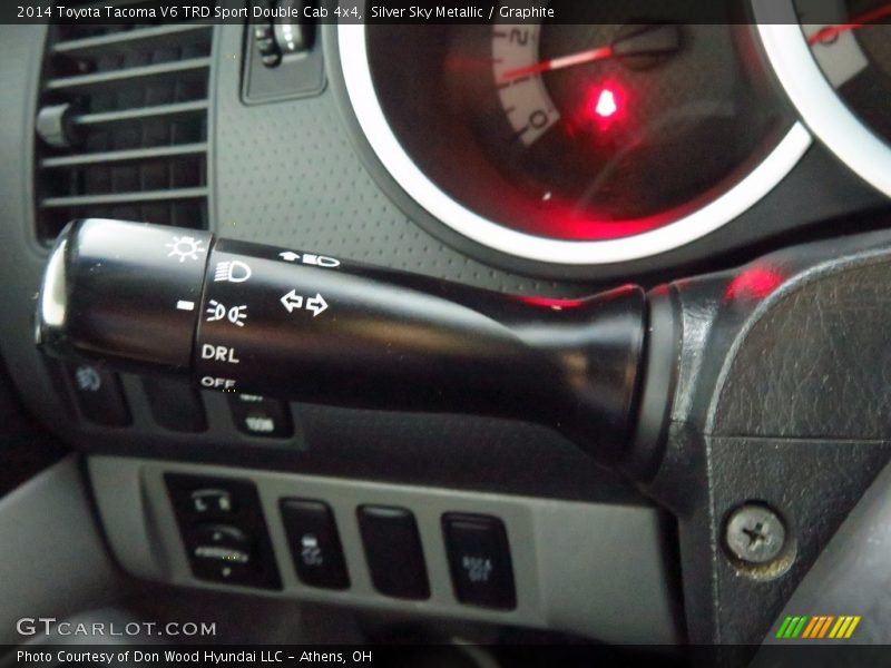 Silver Sky Metallic / Graphite 2014 Toyota Tacoma V6 TRD Sport Double Cab 4x4