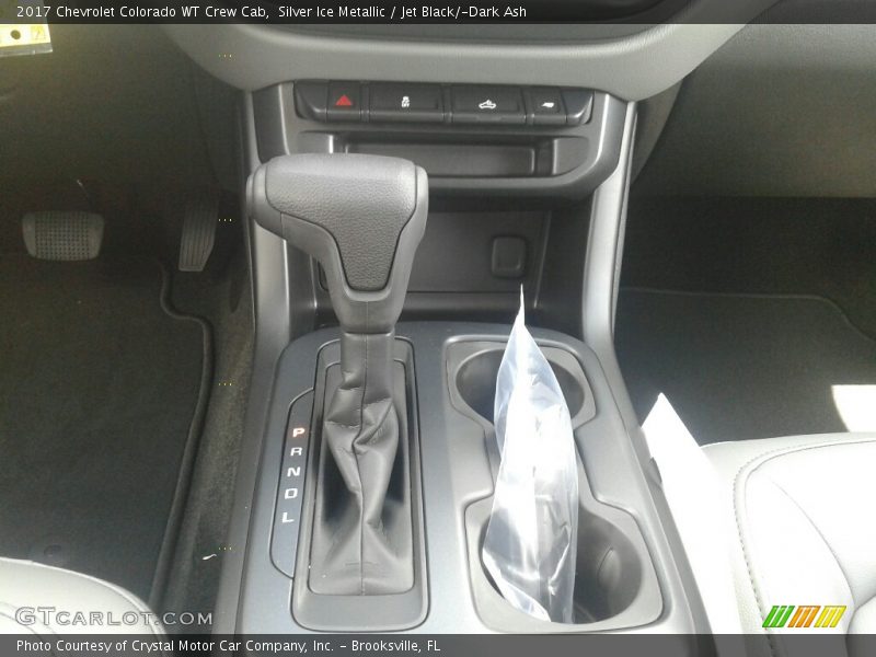 Silver Ice Metallic / Jet Black/­Dark Ash 2017 Chevrolet Colorado WT Crew Cab