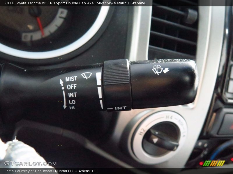 Silver Sky Metallic / Graphite 2014 Toyota Tacoma V6 TRD Sport Double Cab 4x4