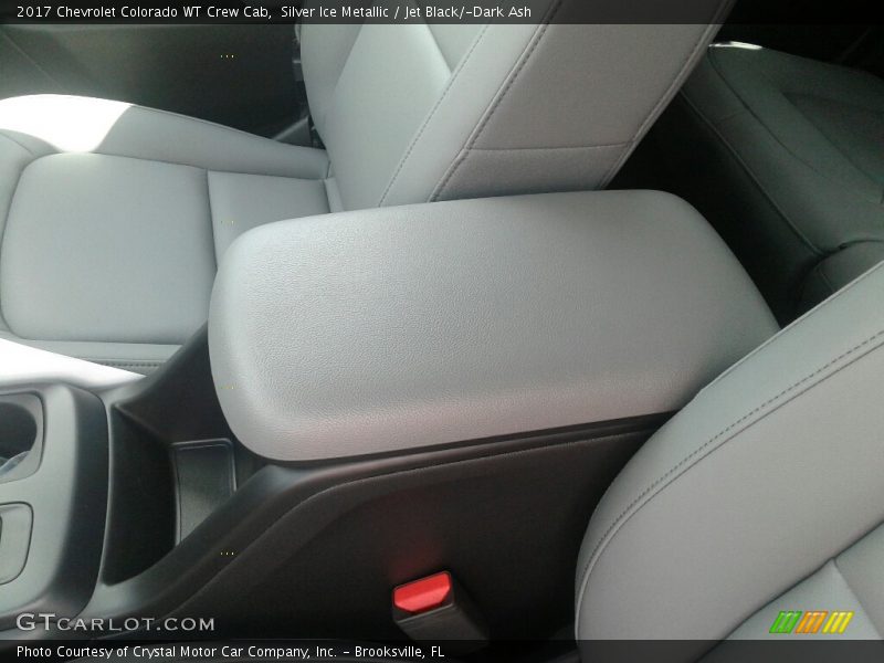 Silver Ice Metallic / Jet Black/­Dark Ash 2017 Chevrolet Colorado WT Crew Cab