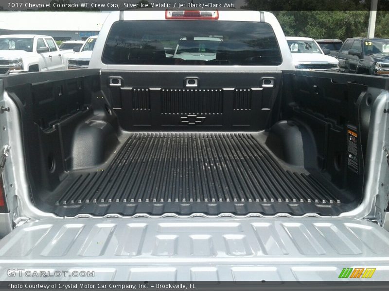 Silver Ice Metallic / Jet Black/­Dark Ash 2017 Chevrolet Colorado WT Crew Cab