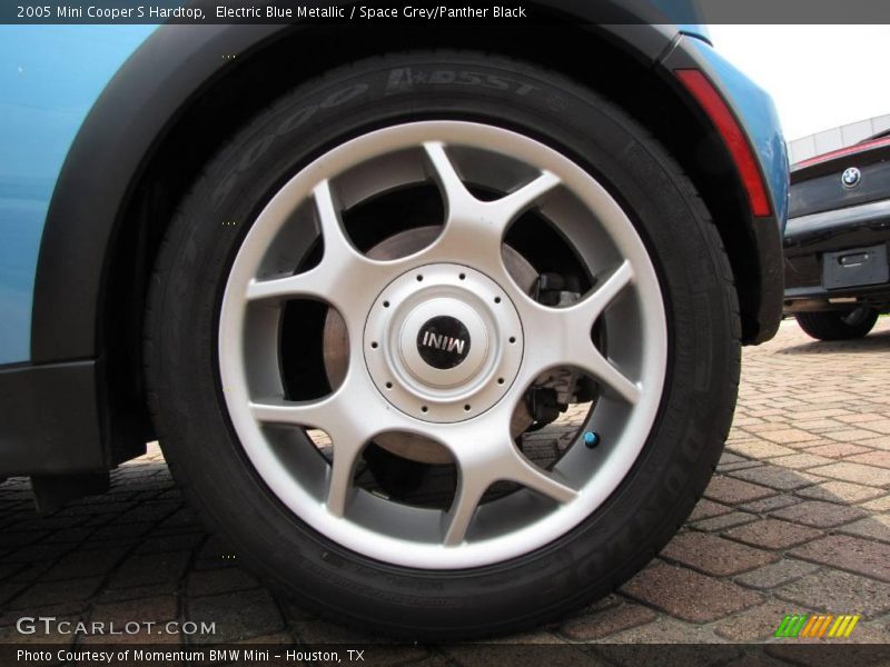 Electric Blue Metallic / Space Grey/Panther Black 2005 Mini Cooper S Hardtop