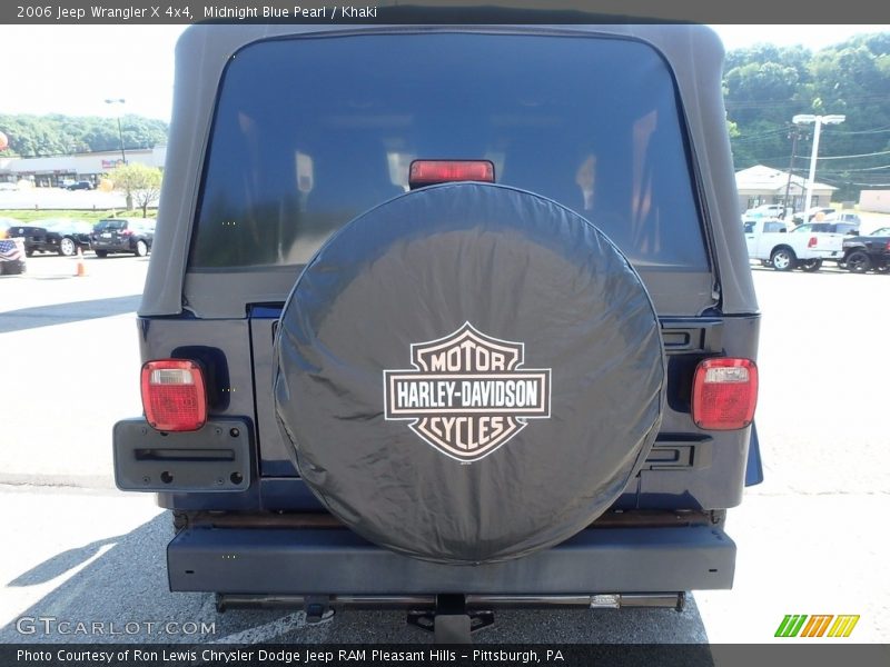 Midnight Blue Pearl / Khaki 2006 Jeep Wrangler X 4x4