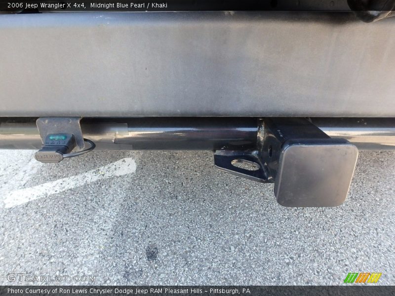Midnight Blue Pearl / Khaki 2006 Jeep Wrangler X 4x4