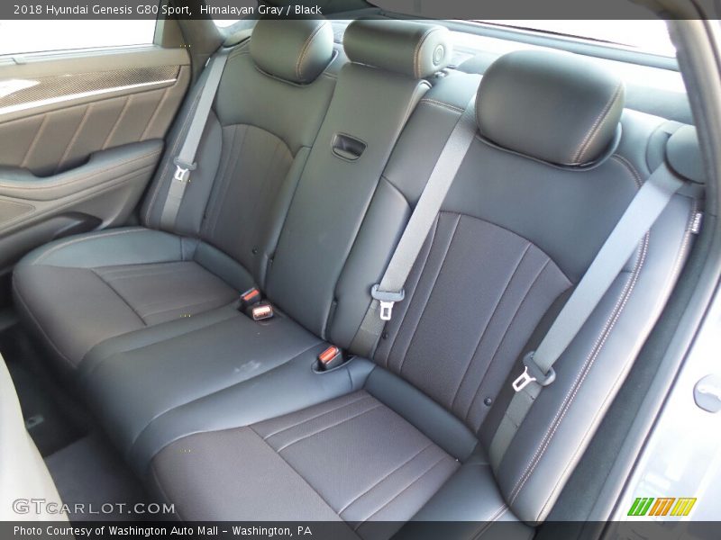 Himalayan Gray / Black 2018 Hyundai Genesis G80 Sport
