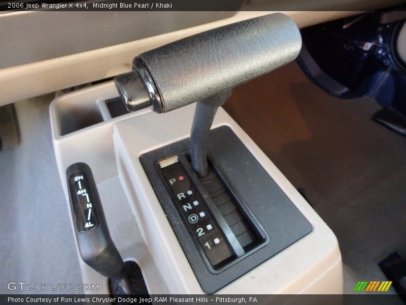 Midnight Blue Pearl / Khaki 2006 Jeep Wrangler X 4x4