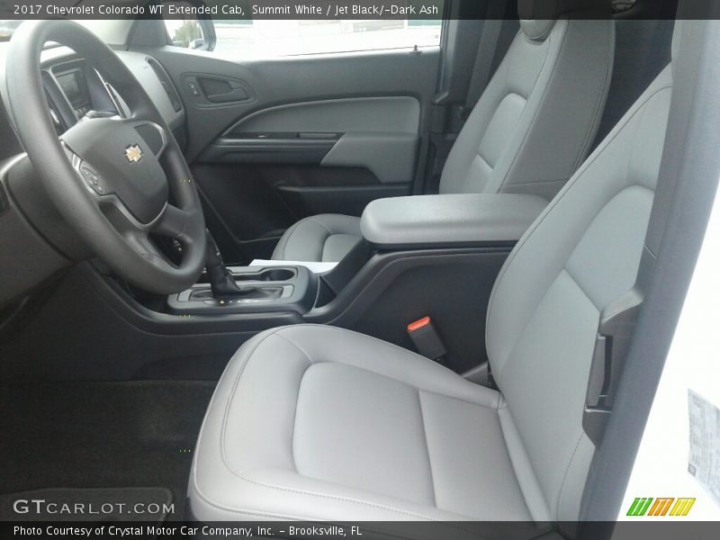 Front Seat of 2017 Colorado WT Extended Cab