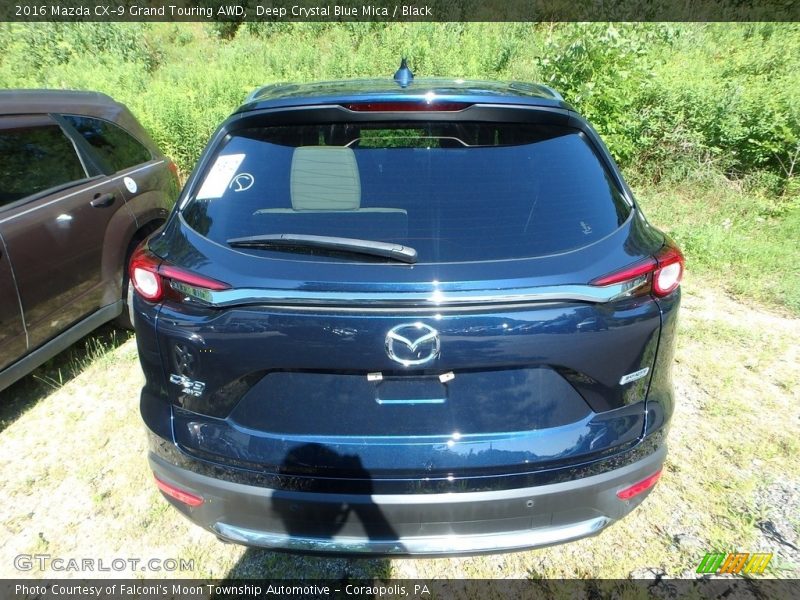 Deep Crystal Blue Mica / Black 2016 Mazda CX-9 Grand Touring AWD