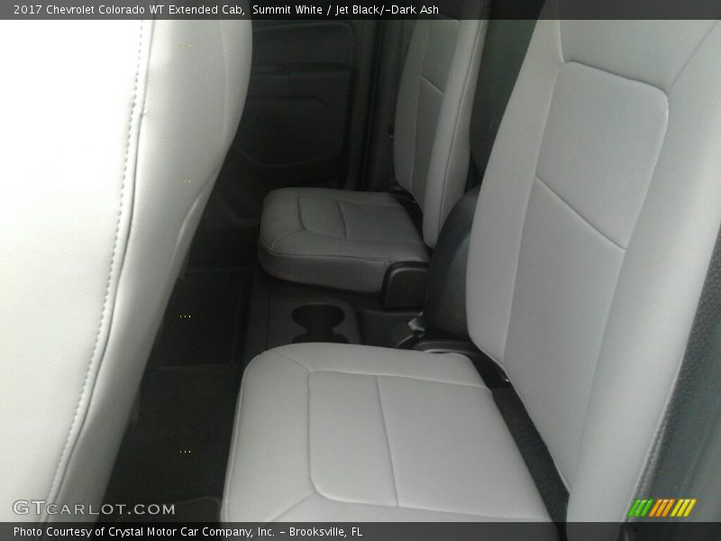 Rear Seat of 2017 Colorado WT Extended Cab