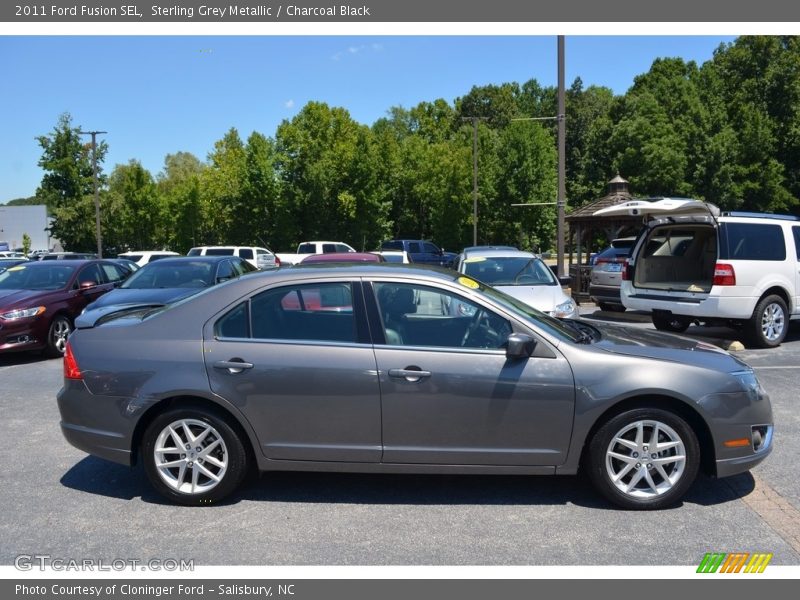Sterling Grey Metallic / Charcoal Black 2011 Ford Fusion SEL
