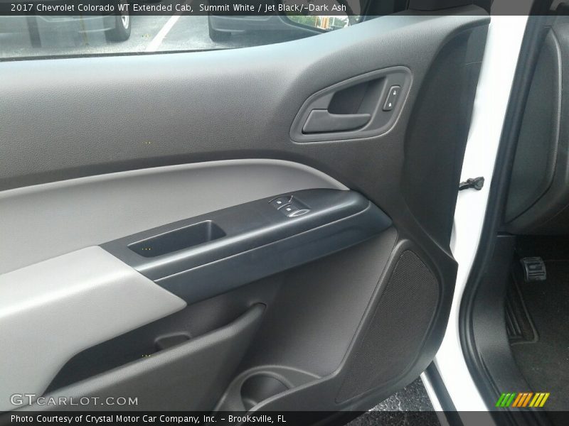 Summit White / Jet Black/­Dark Ash 2017 Chevrolet Colorado WT Extended Cab