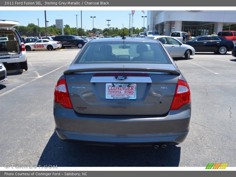Sterling Grey Metallic / Charcoal Black 2011 Ford Fusion SEL