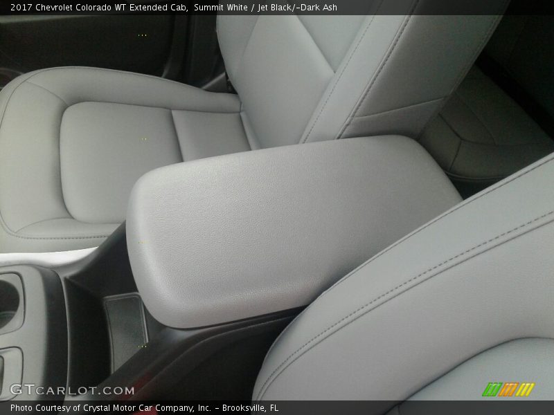 Summit White / Jet Black/­Dark Ash 2017 Chevrolet Colorado WT Extended Cab