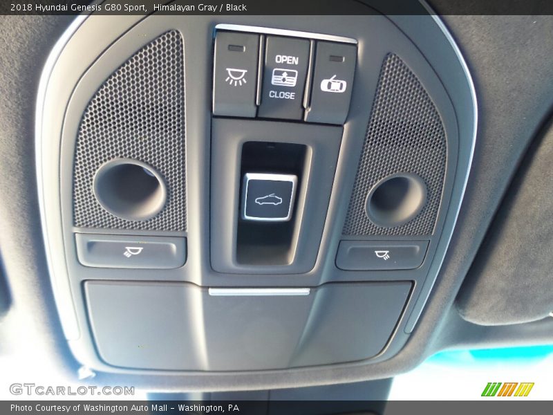 Himalayan Gray / Black 2018 Hyundai Genesis G80 Sport