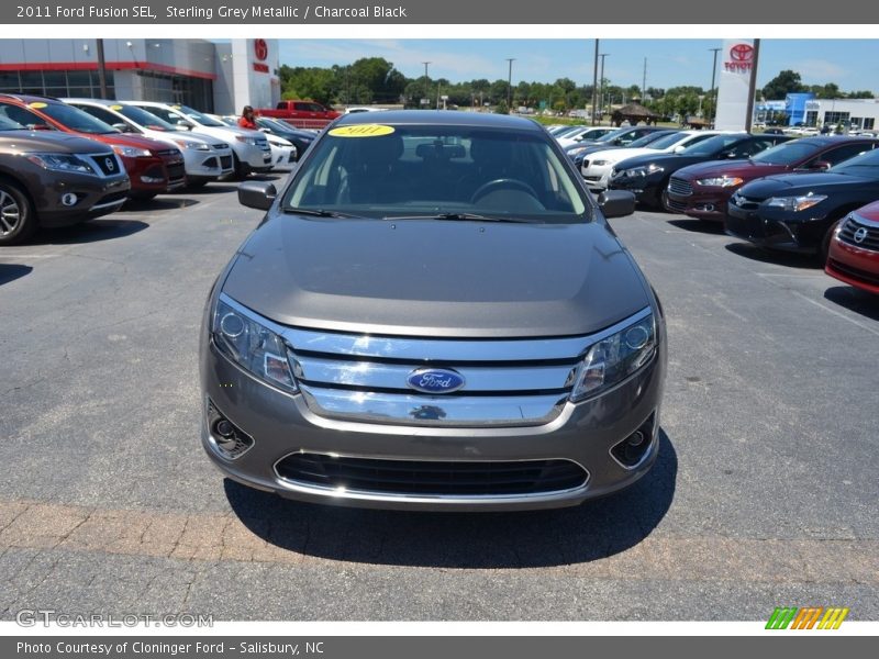Sterling Grey Metallic / Charcoal Black 2011 Ford Fusion SEL