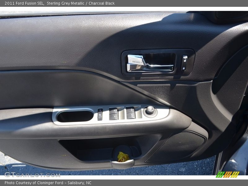 Sterling Grey Metallic / Charcoal Black 2011 Ford Fusion SEL