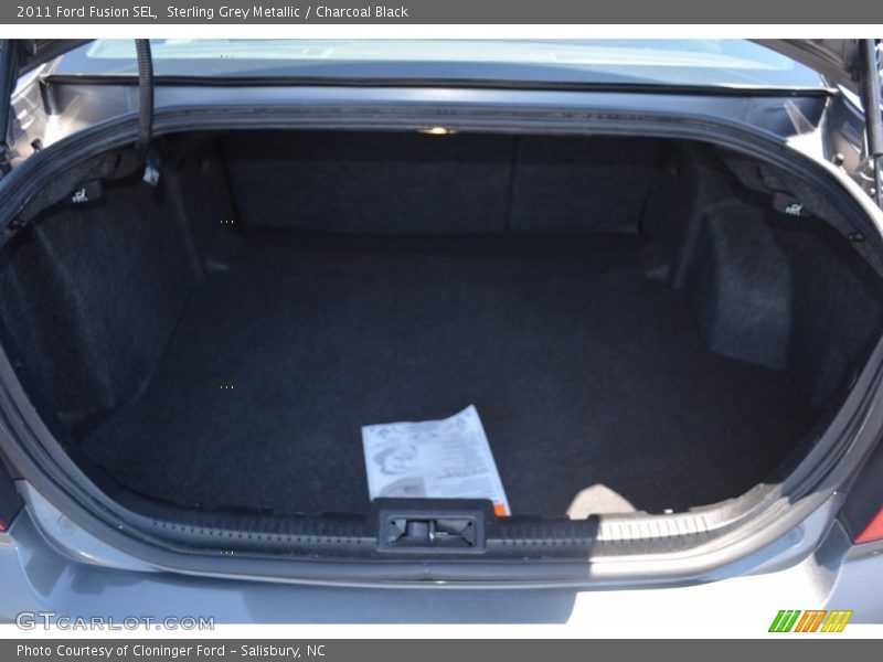 Sterling Grey Metallic / Charcoal Black 2011 Ford Fusion SEL
