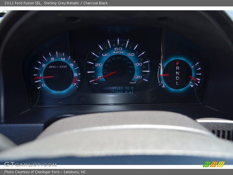 Sterling Grey Metallic / Charcoal Black 2011 Ford Fusion SEL