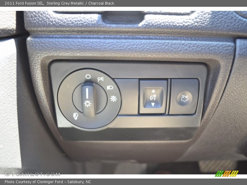 Sterling Grey Metallic / Charcoal Black 2011 Ford Fusion SEL