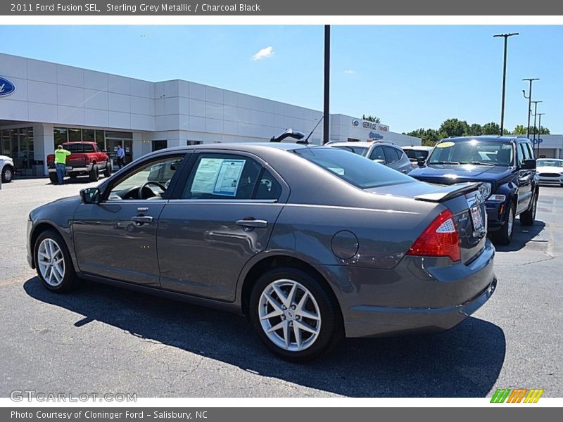Sterling Grey Metallic / Charcoal Black 2011 Ford Fusion SEL