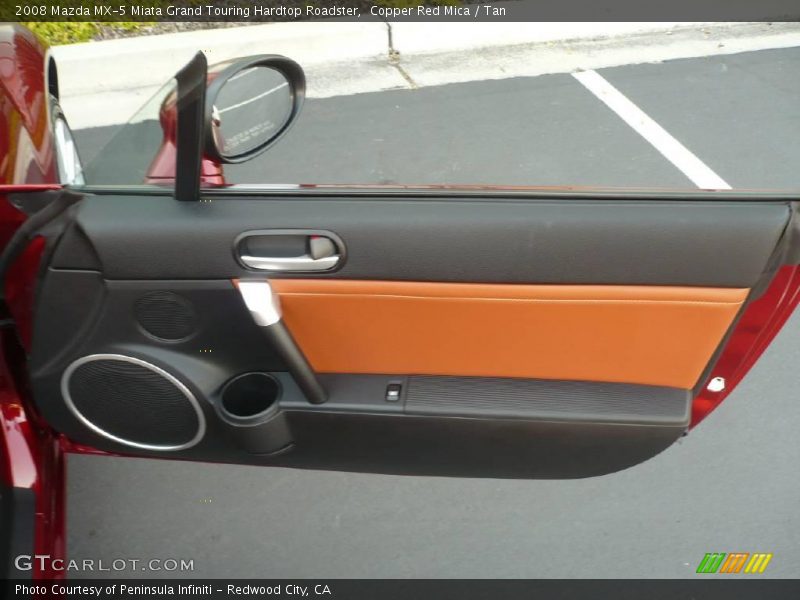 Copper Red Mica / Tan 2008 Mazda MX-5 Miata Grand Touring Hardtop Roadster