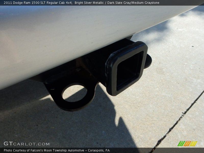 Bright Silver Metallic / Dark Slate Gray/Medium Graystone 2011 Dodge Ram 1500 SLT Regular Cab 4x4
