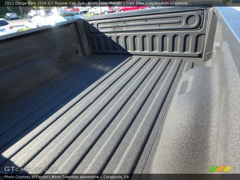 Bright Silver Metallic / Dark Slate Gray/Medium Graystone 2011 Dodge Ram 1500 SLT Regular Cab 4x4