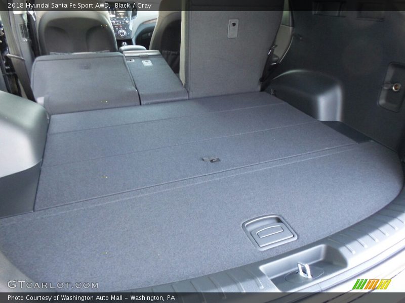 Black / Gray 2018 Hyundai Santa Fe Sport AWD