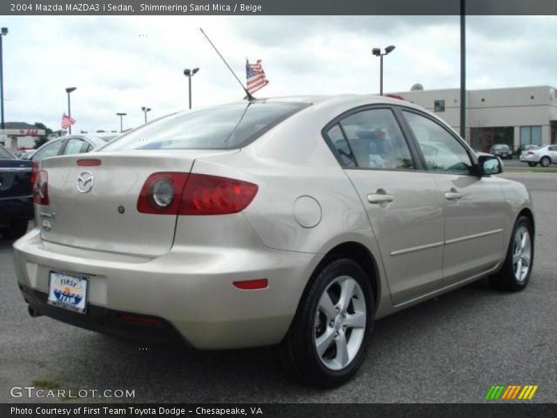 Shimmering Sand Mica / Beige 2004 Mazda MAZDA3 i Sedan
