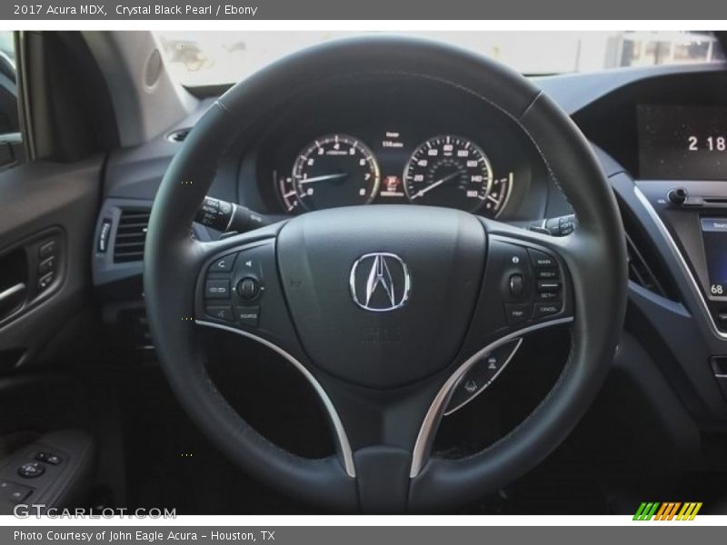 Crystal Black Pearl / Ebony 2017 Acura MDX